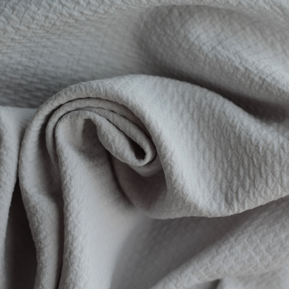 copy of BAYA - Double de coton texturée losanges coloris blanc cassé