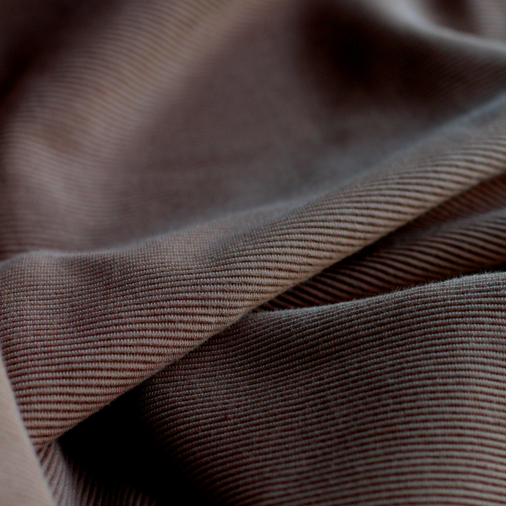 copy of Jersey coton côtes fines coloris noir