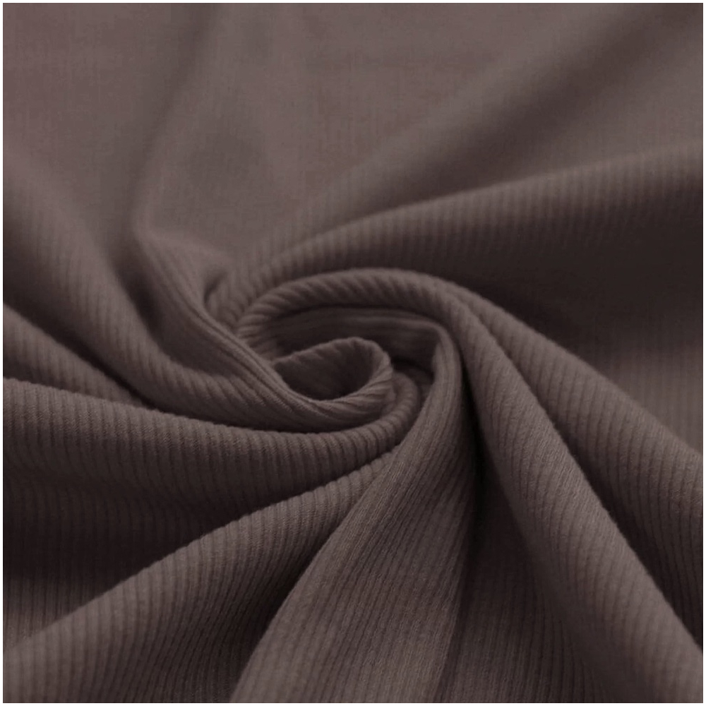 copy of Jersey coton côtes fines coloris noir