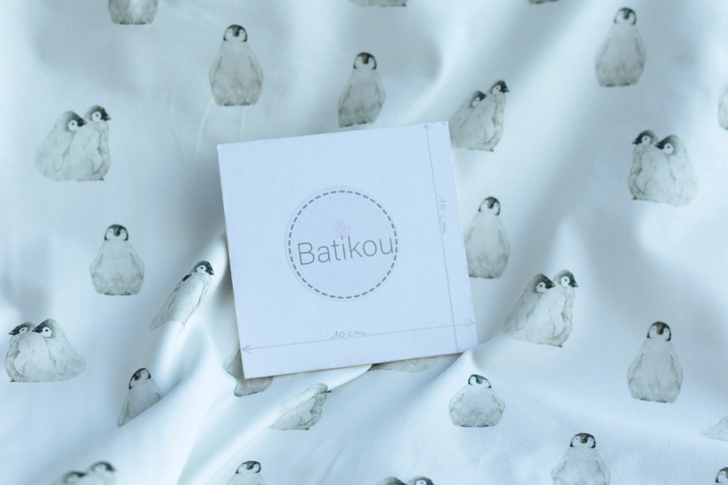 copy of Jersey coton à motifs tortues ocre