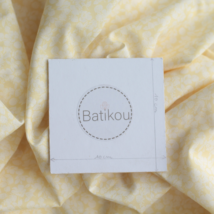 copy of Svetlana - Batiste de coton SILKYNE à imprimé fleuri