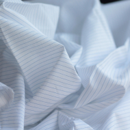 copy of Batiste de coton SILKYNE imprimé petits carreaux bleus