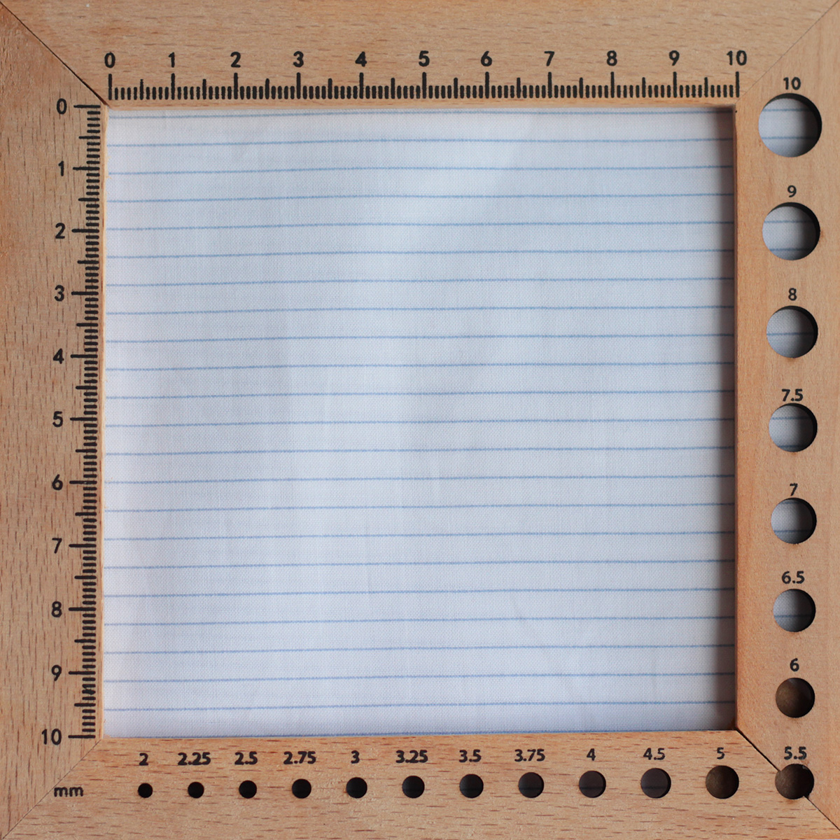 copy of Batiste de coton SILKYNE imprimé petits carreaux bleus