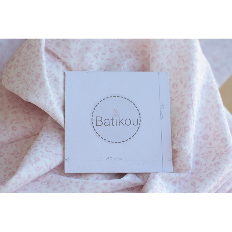 copy of Kezia - Batiste de coton douce à imprimé fleuri Savora