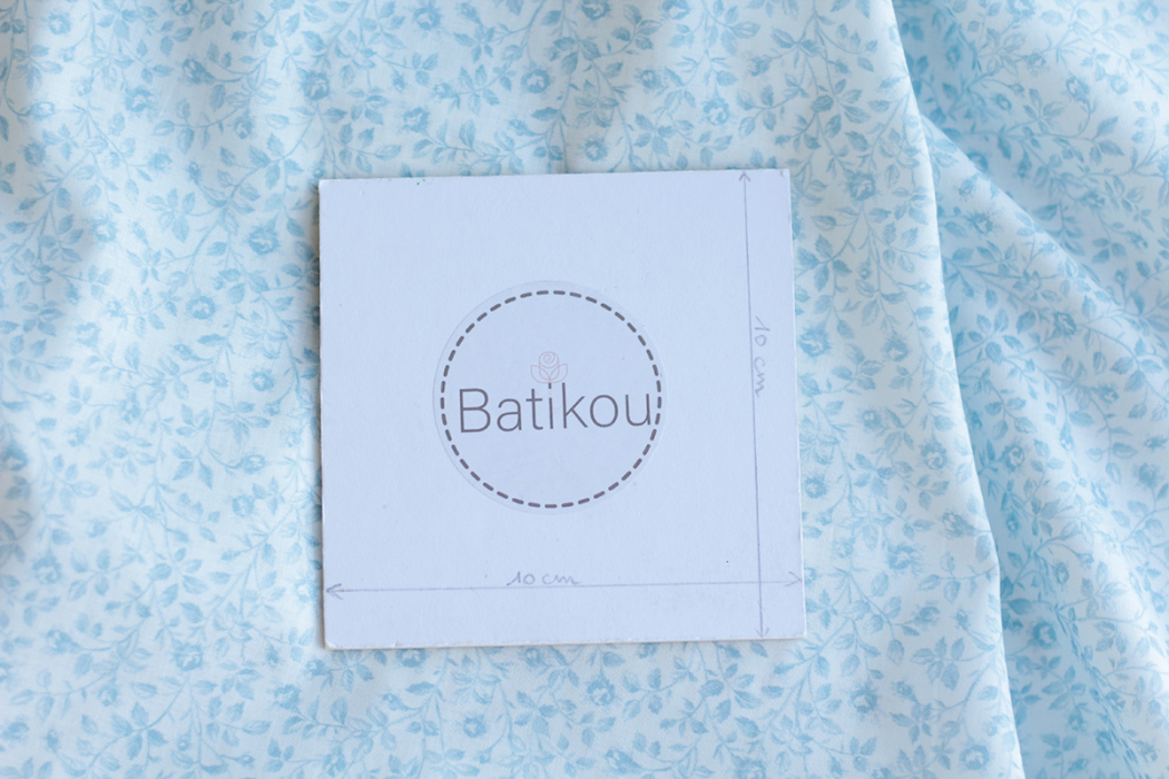 copy of Liv - Batiste de coton douce à imprimé fleuri rose poudré