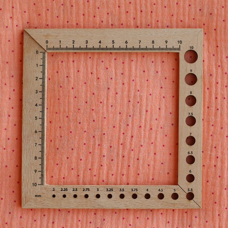 copy of Selena - Double gaze de coton double face coloris vieux rose modoré