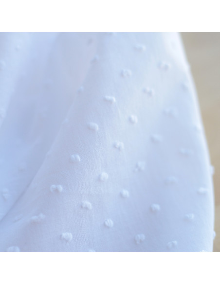 copy of Plumetis de coton coloris vieux rose