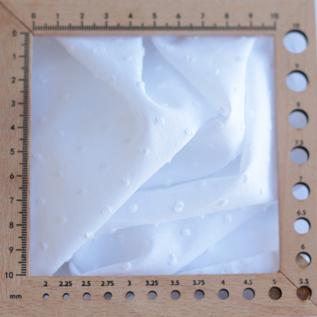 copy of Plumetis de coton coloris vieux rose