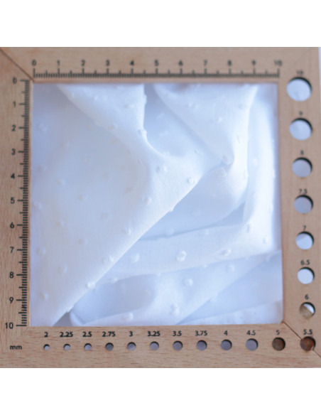 copy of Plumetis de coton coloris vieux rose