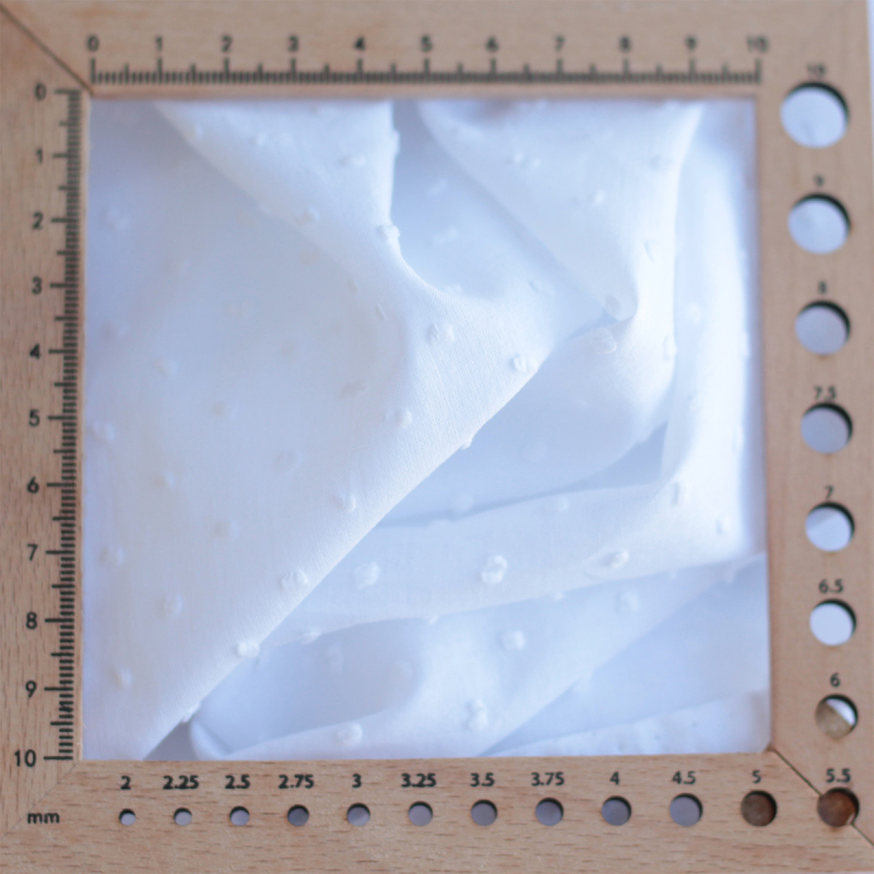 copy of Plumetis de coton coloris vieux rose