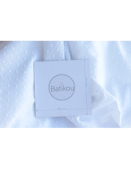 copy of Plumetis de coton coloris vieux rose