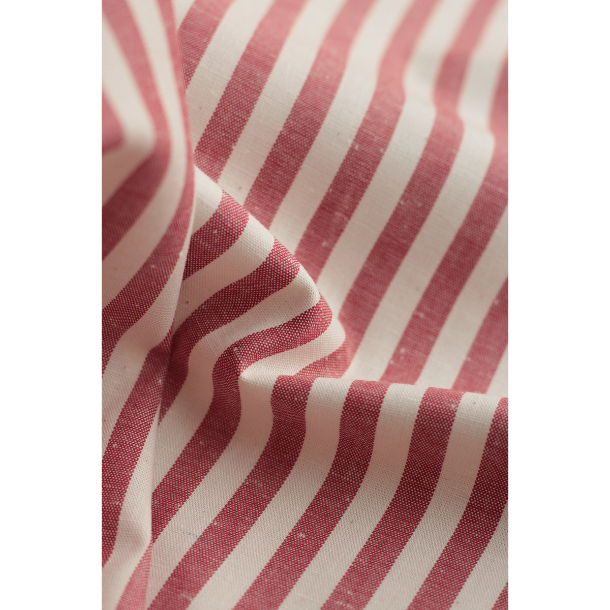 copy of Coton chiné aspect brut rayures moyennes 7mm coloris bleu marine / écru