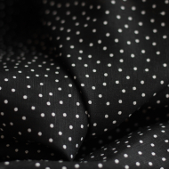 copy of Tissu lin coton lavé à pois fond sable