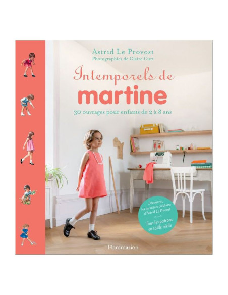 Livre Patrons de couture intemporels enfants Martine