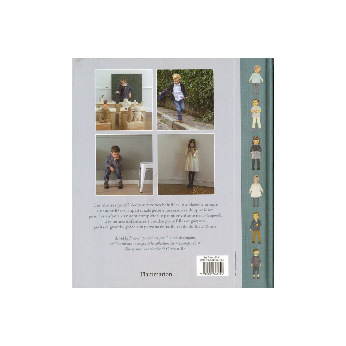 Livre Patrons de couture nouveaux intemporels pour enfants Livre Patrons de couture nouveaux intemporels pour enfants