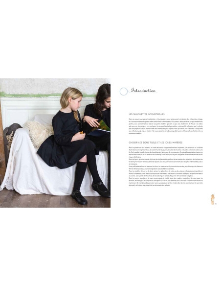Livre Patrons de couture nouveaux intemporels pour enfants