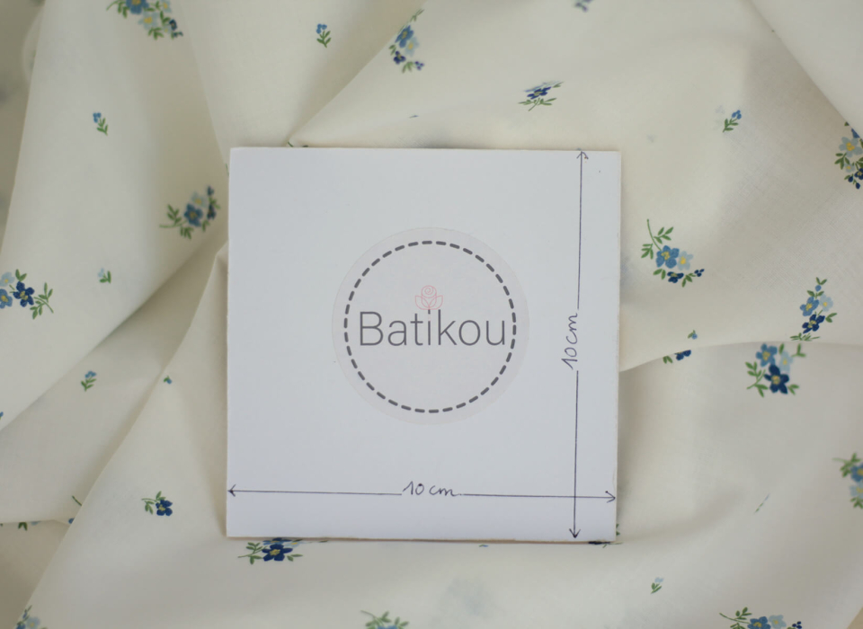 copy of Laure - Batiste de coton Silkyne BIO imprimé exclusif