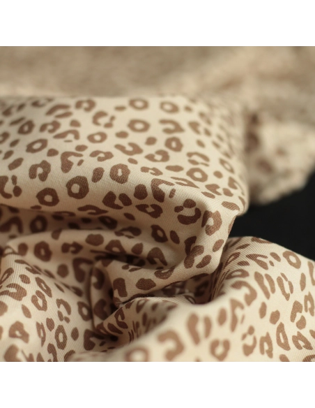 Jersey coton à motifs graou