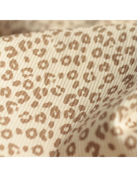 copy of Jersey coton côtes fines à motifs coeurs et papillons