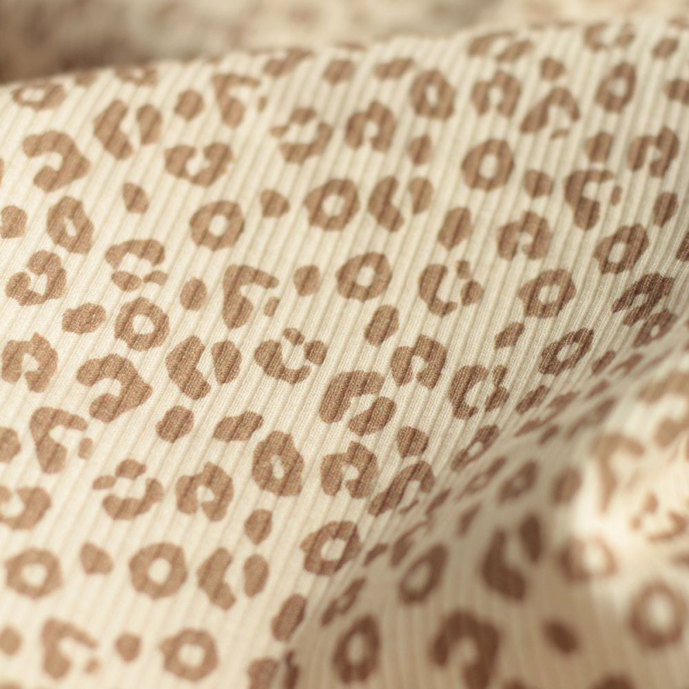 copy of Jersey coton côtes fines à motifs coeurs et papillons