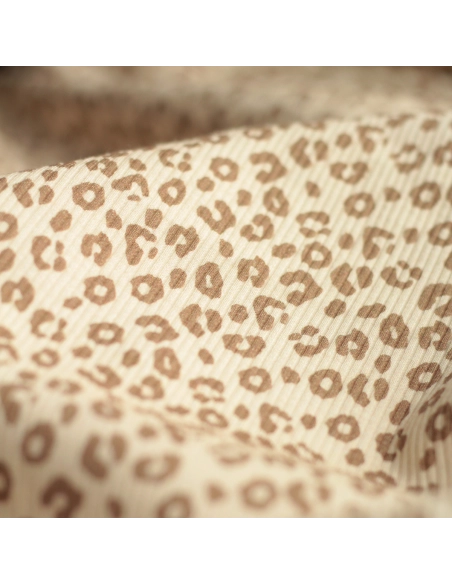 copy of Jersey coton côtes fines à motifs coeurs et papillons