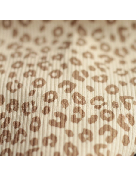 copy of Jersey coton côtes fines à motifs coeurs et papillons