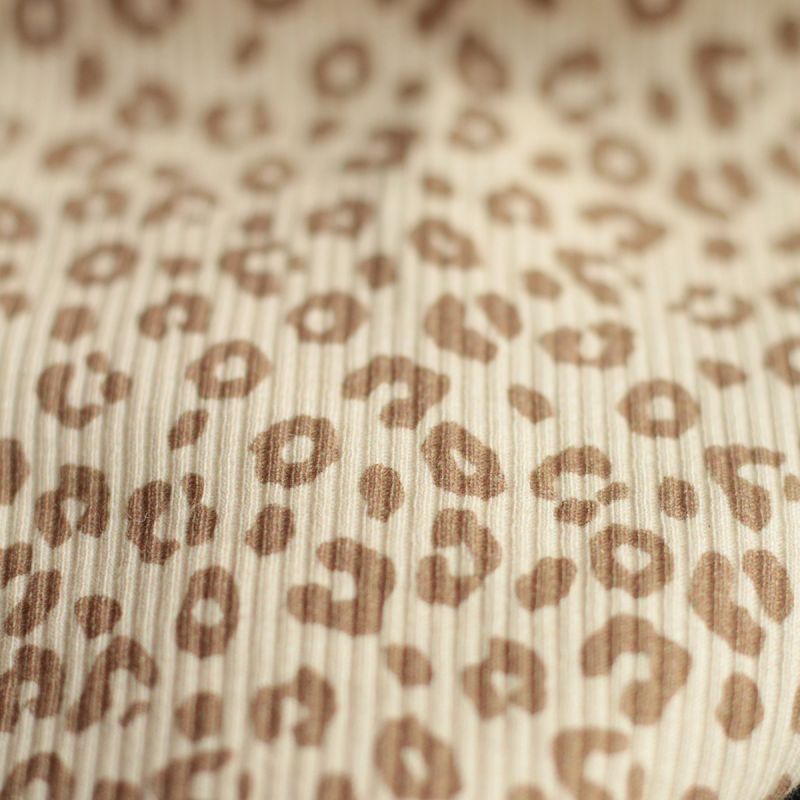 copy of Jersey coton côtes fines à motifs coeurs et papillons