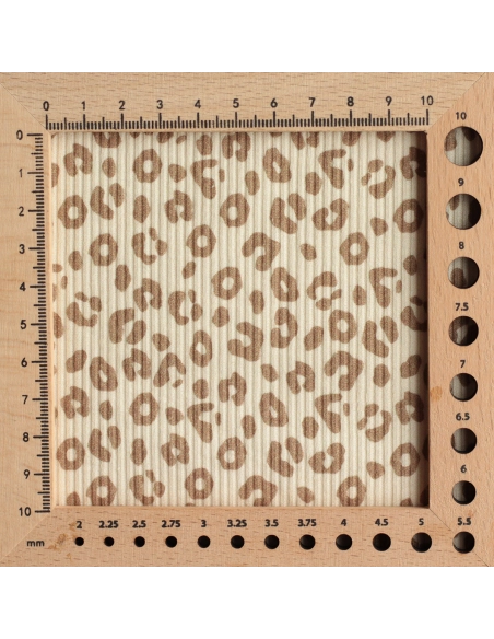 copy of Jersey coton côtes fines à motifs coeurs et papillons