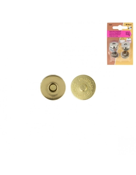 Fermoir magnétique pour attache sac