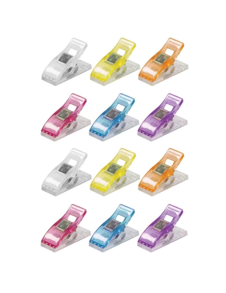 Lot de 12 pinces magiques MEDIAC