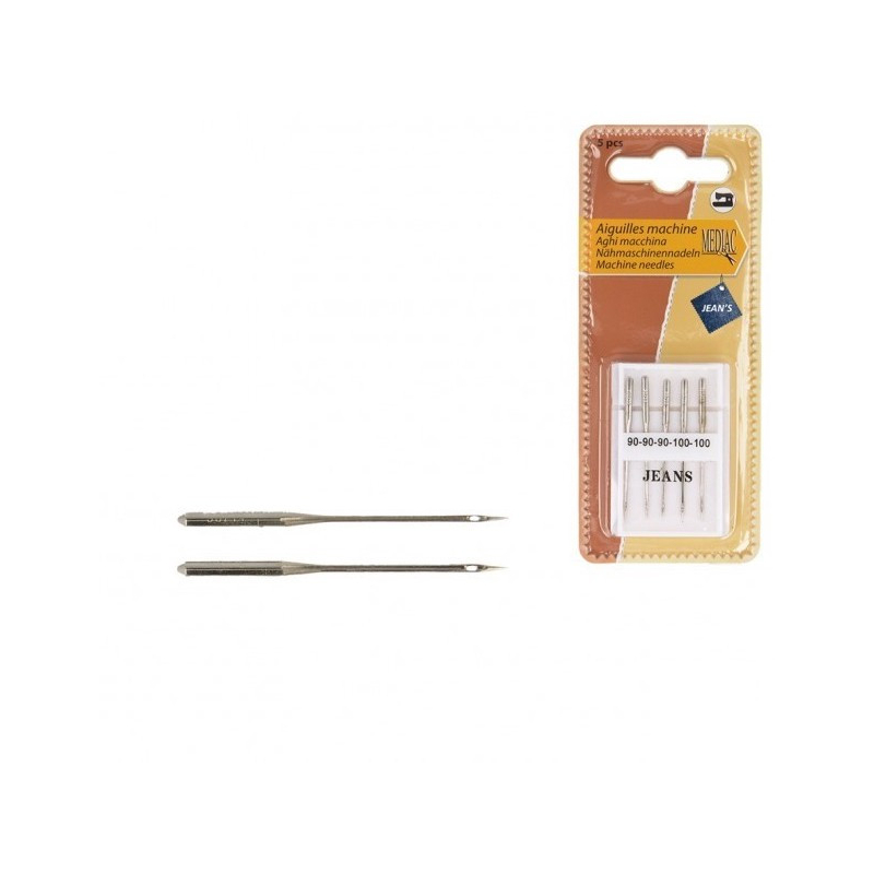 Lot d'aiguilles machine JEANS