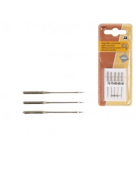 Lot de 5 aiguilles machine JERSEY