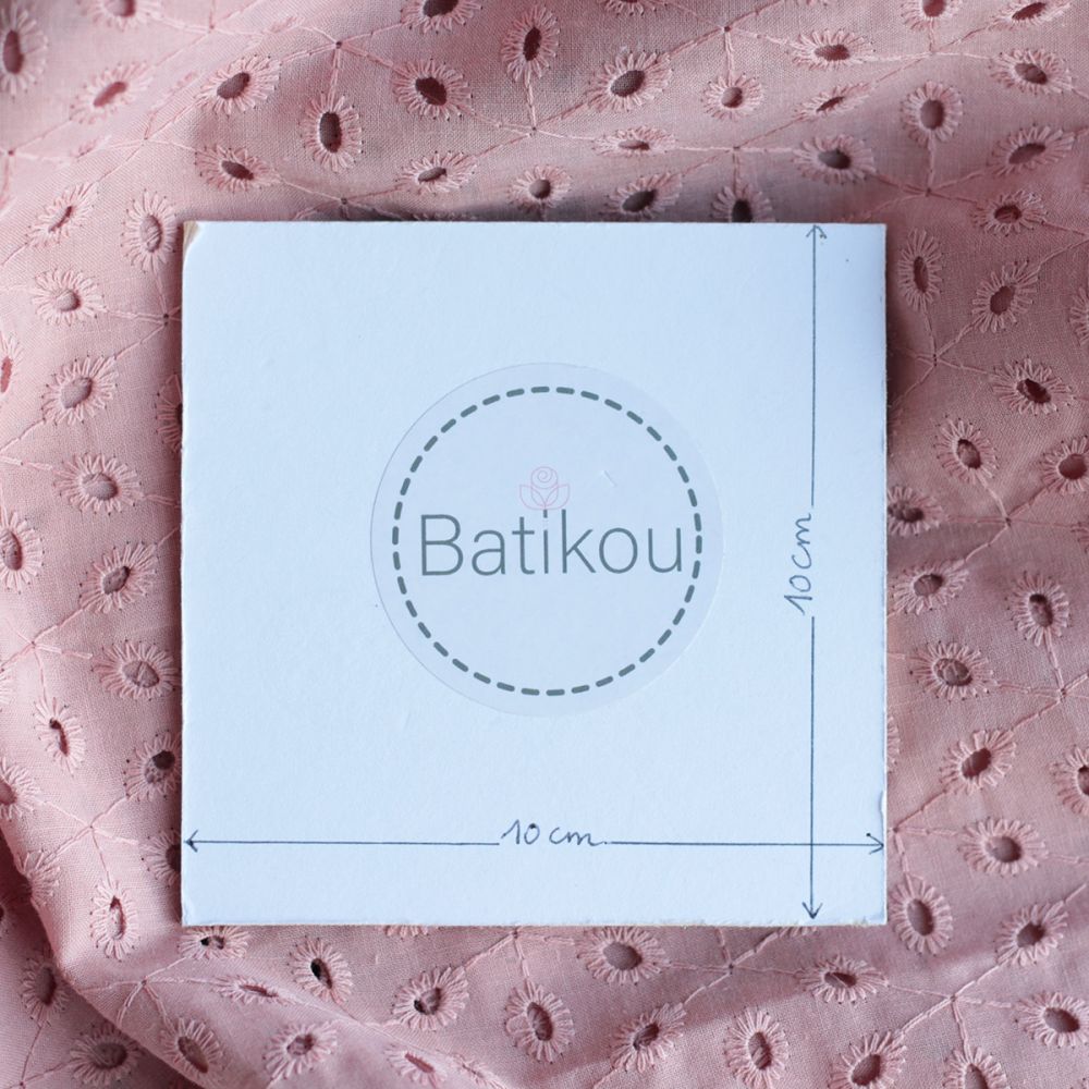 Coton broderie anglaise coloris