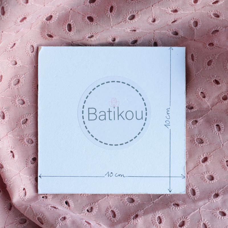 Coton broderie anglaise coloris