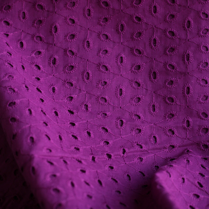 Coton broderie anglaise coloris