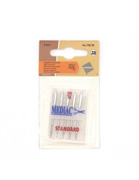 Lot de 5 aiguilles machine MICROFIBRE 130/705