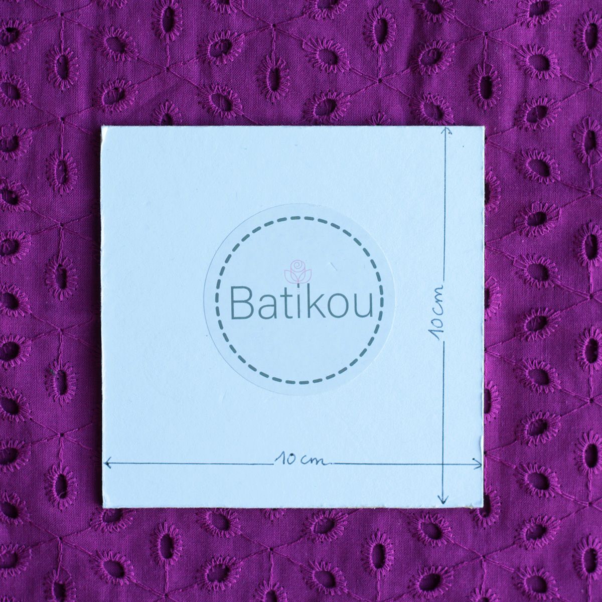 Coton broderie anglaise coloris Coton broderie anglaise coloris