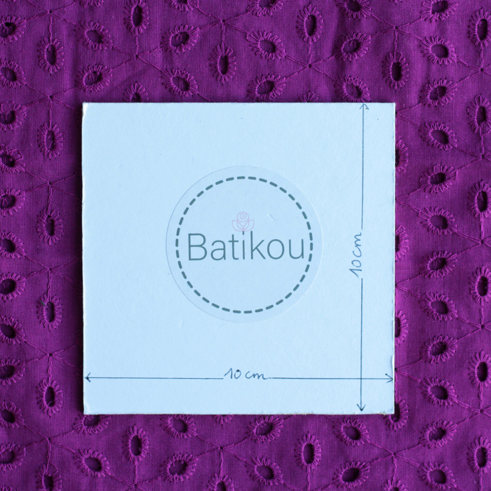 Coton broderie anglaise coloris