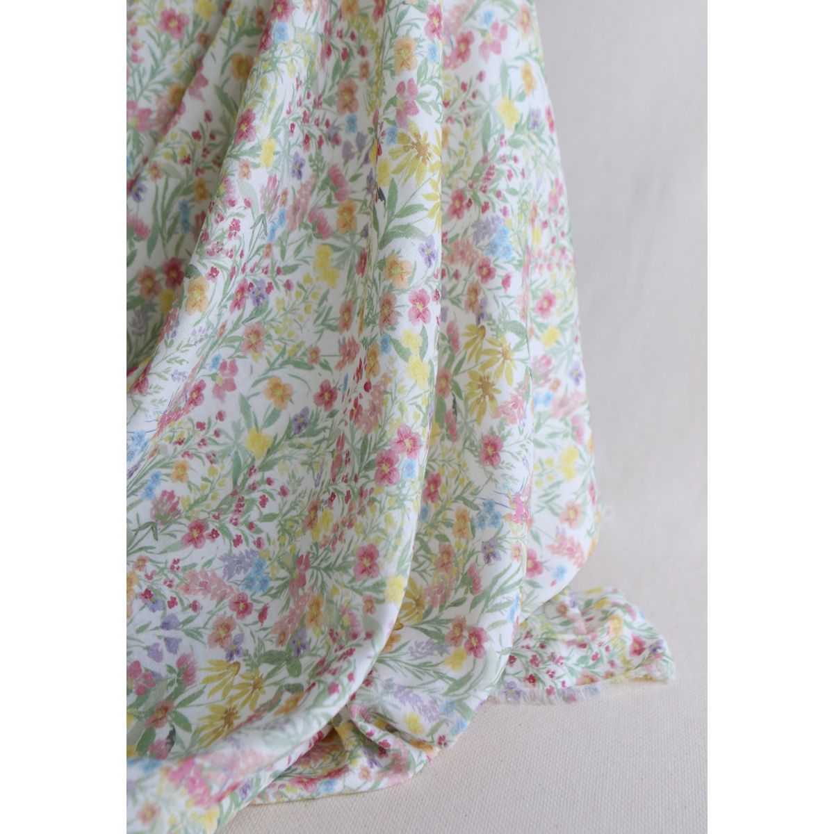 copy of Celine - Double gaze de coton BIO blanc motif fleuri marine / moutarde copy of Celine - Double gaze de coton BIO blanc motif fleuri marine / moutarde