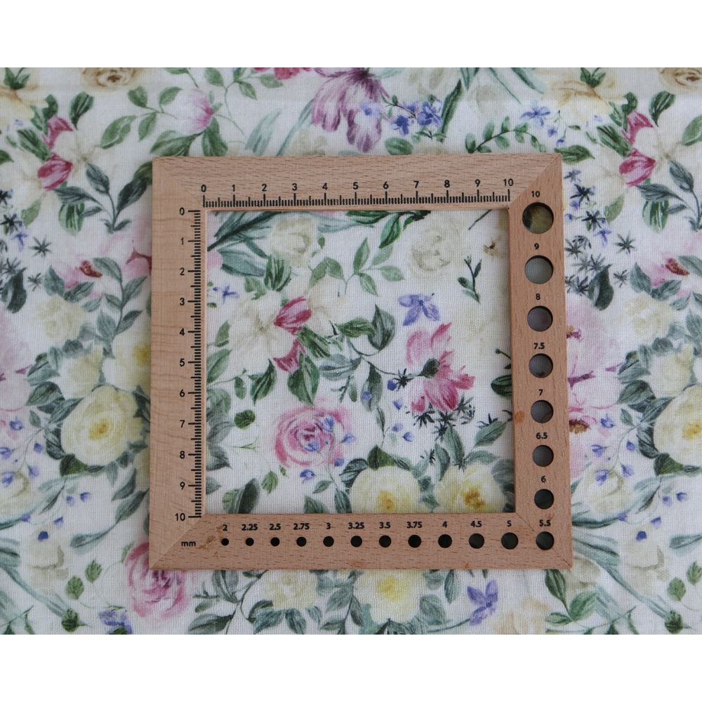 copy of Sephora - Double gaze de coton BIO fleuri aquarelle