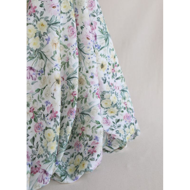 copy of Sephora - Double gaze de coton BIO fleuri aquarelle