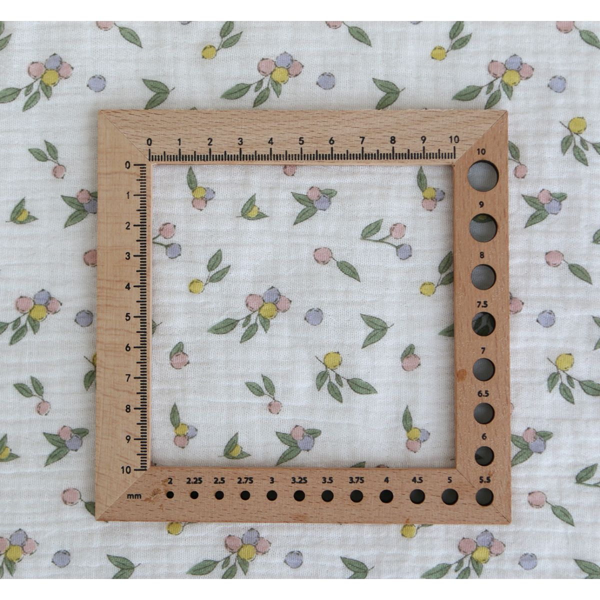 copy of ROZEN - Double gaze de coton BIO blanc motif exclusif bleu cobalt copy of ROZEN - Double gaze de coton BIO blanc motif exclusif bleu cobalt