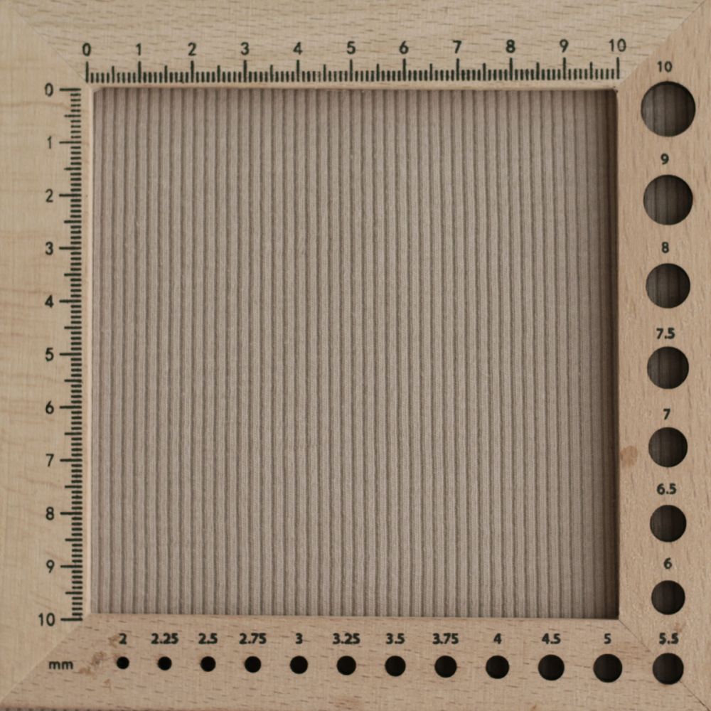 copy of Jersey coton côtes fines coloris taupe