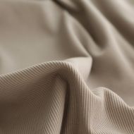 copy of Jersey coton côtes fines coloris taupe