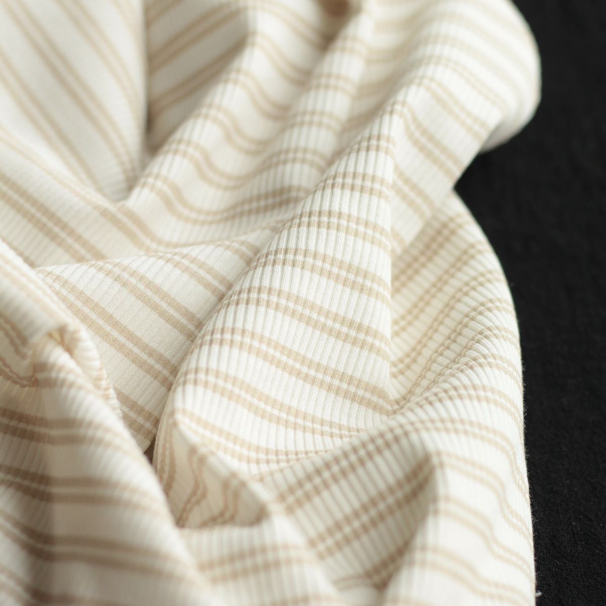 copy of Jersey coton côtes fines coloris ficelle