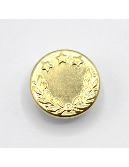 Bouton de jean 17mm coloris OR