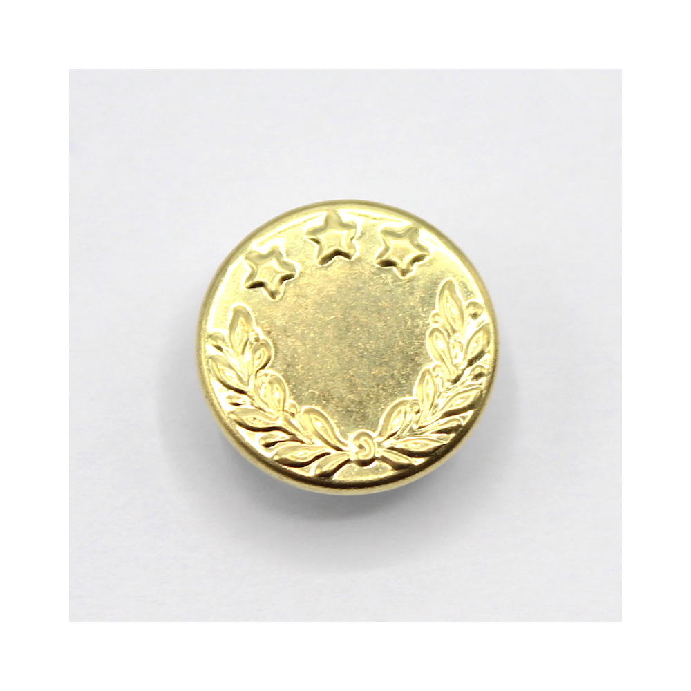 Bouton de jean 17mm coloris OR Bouton de jean 17mm coloris OR