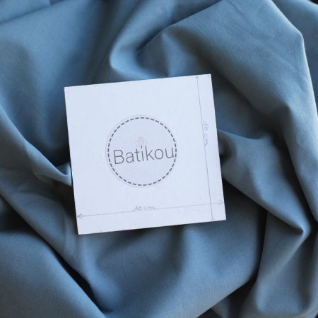 Popeline coton douce qualité SWEET coloris uni