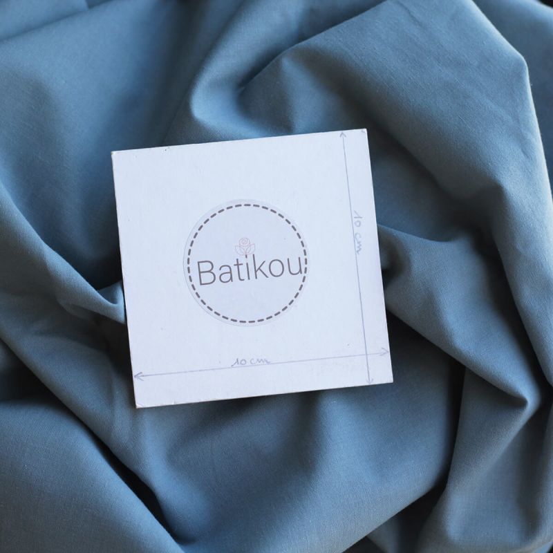 Popeline coton douce qualité SWEET coloris uni