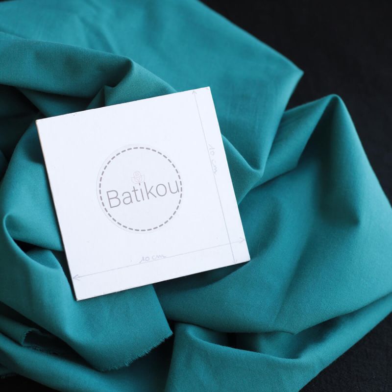 Popeline coton douce qualité SWEET coloris uni